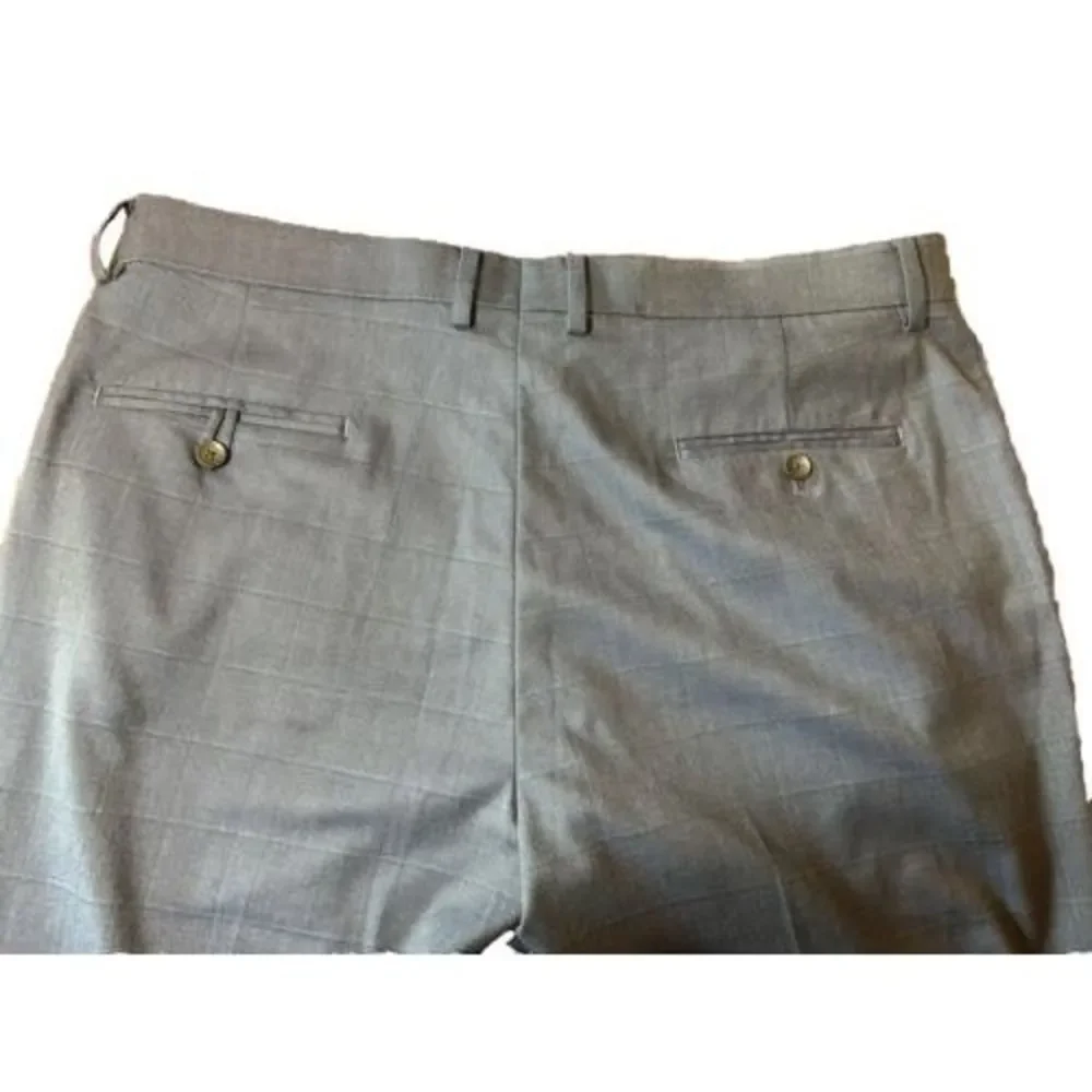 J. M. HAGGAR Slim Fit‎ Blue Slack Trouser Men size 38x30